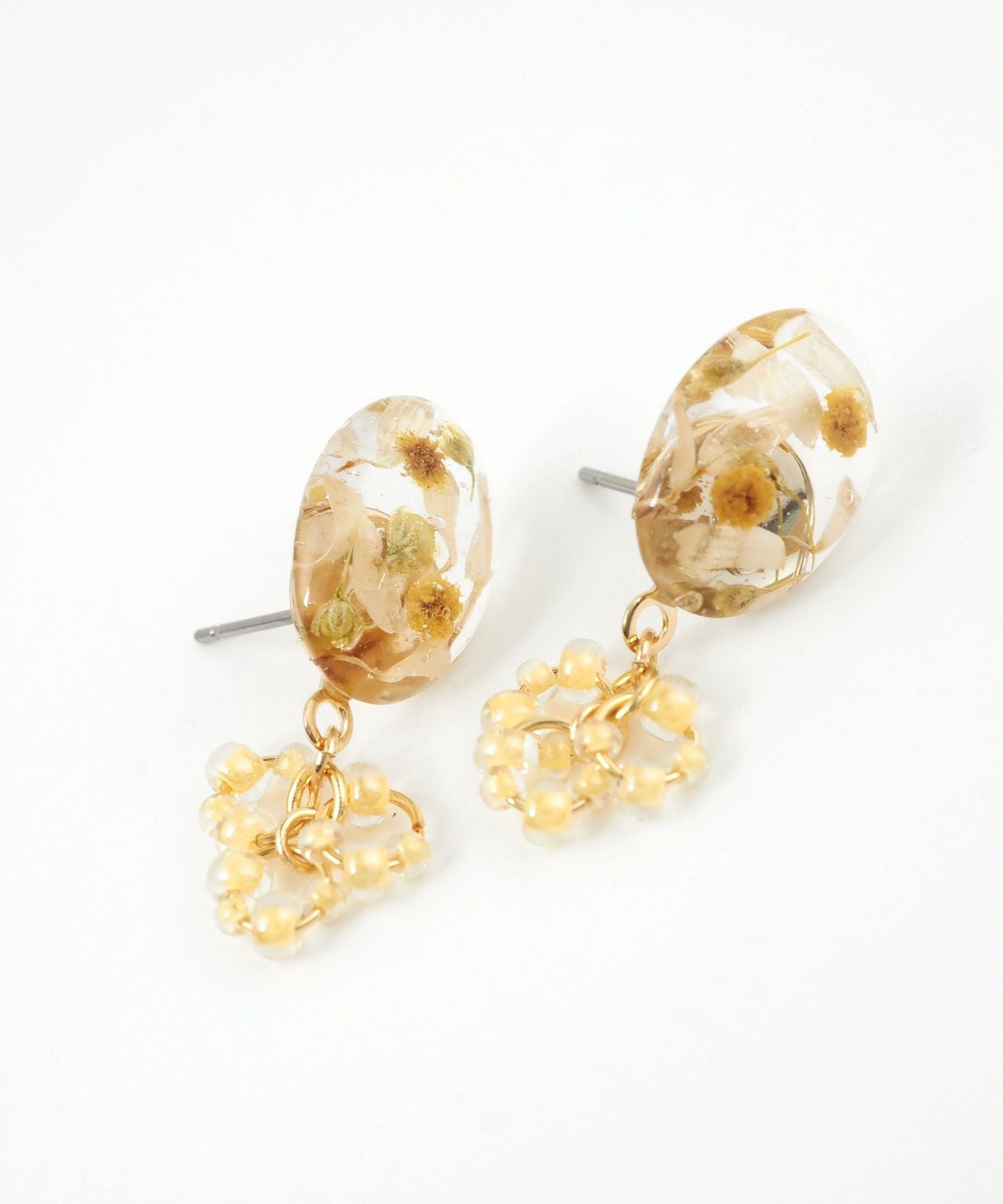 【web限定】ミモザリウムステンレスポストピアス