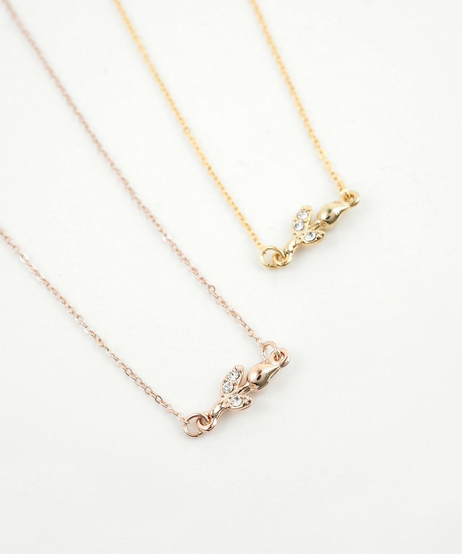 【web限定】ルミミニチューリップネックレス【Lumirise】