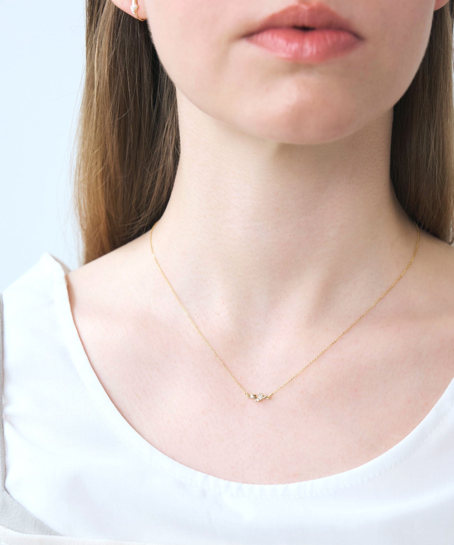 【web限定】ルミミニチューリップネックレス【Lumirise】