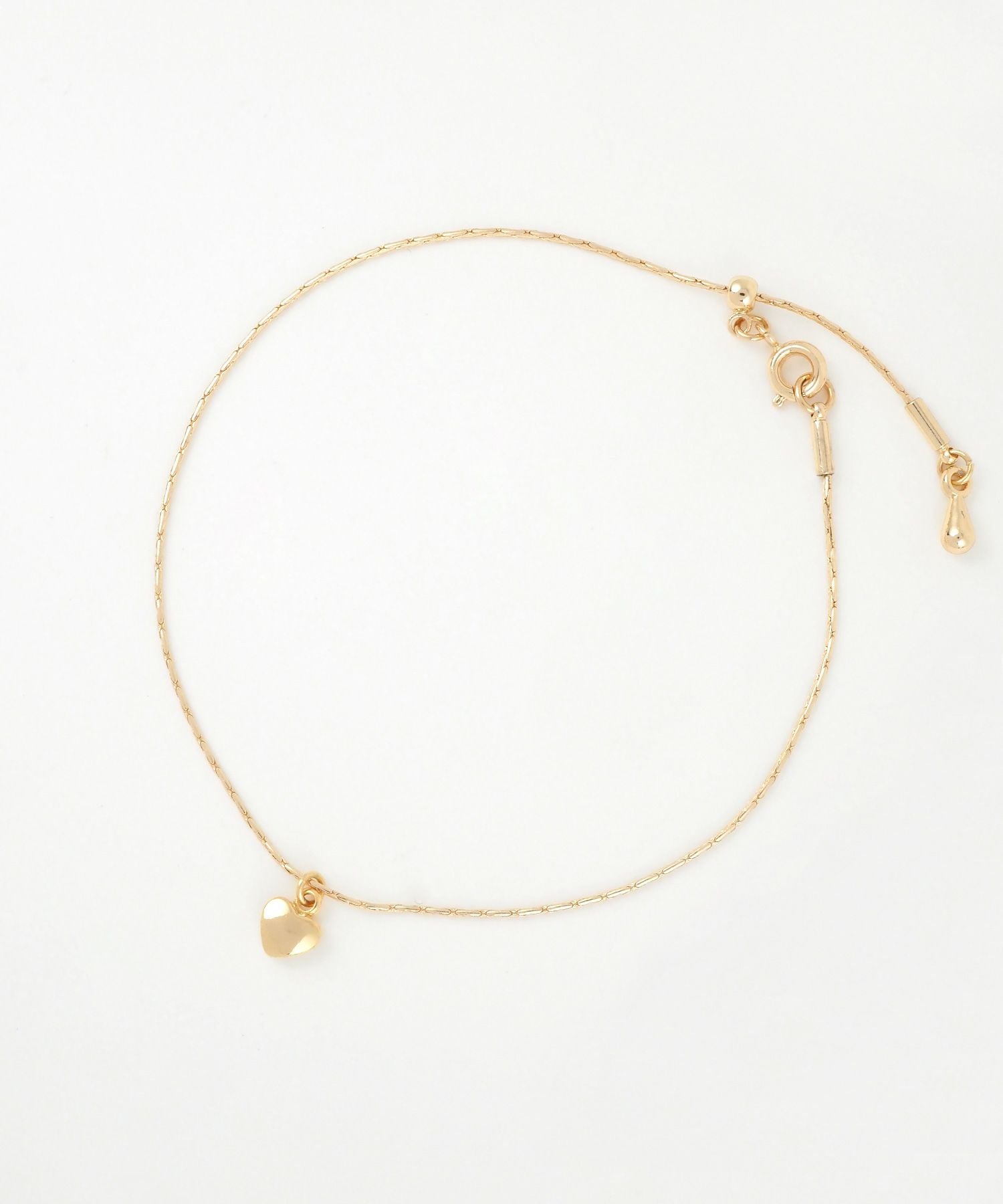 【web限定】メタルミニハートスライドブレスレット