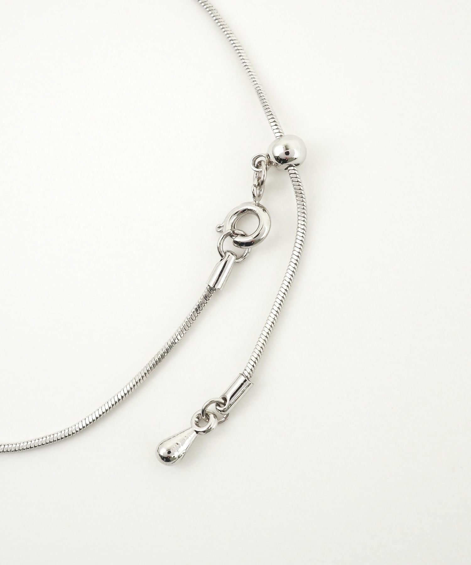 【web限定】淡水パールスネークスライドブレスレット