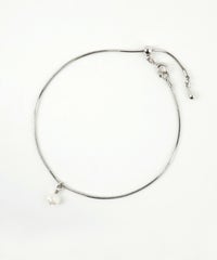 【web限定】淡水パールスネークスライドブレスレット