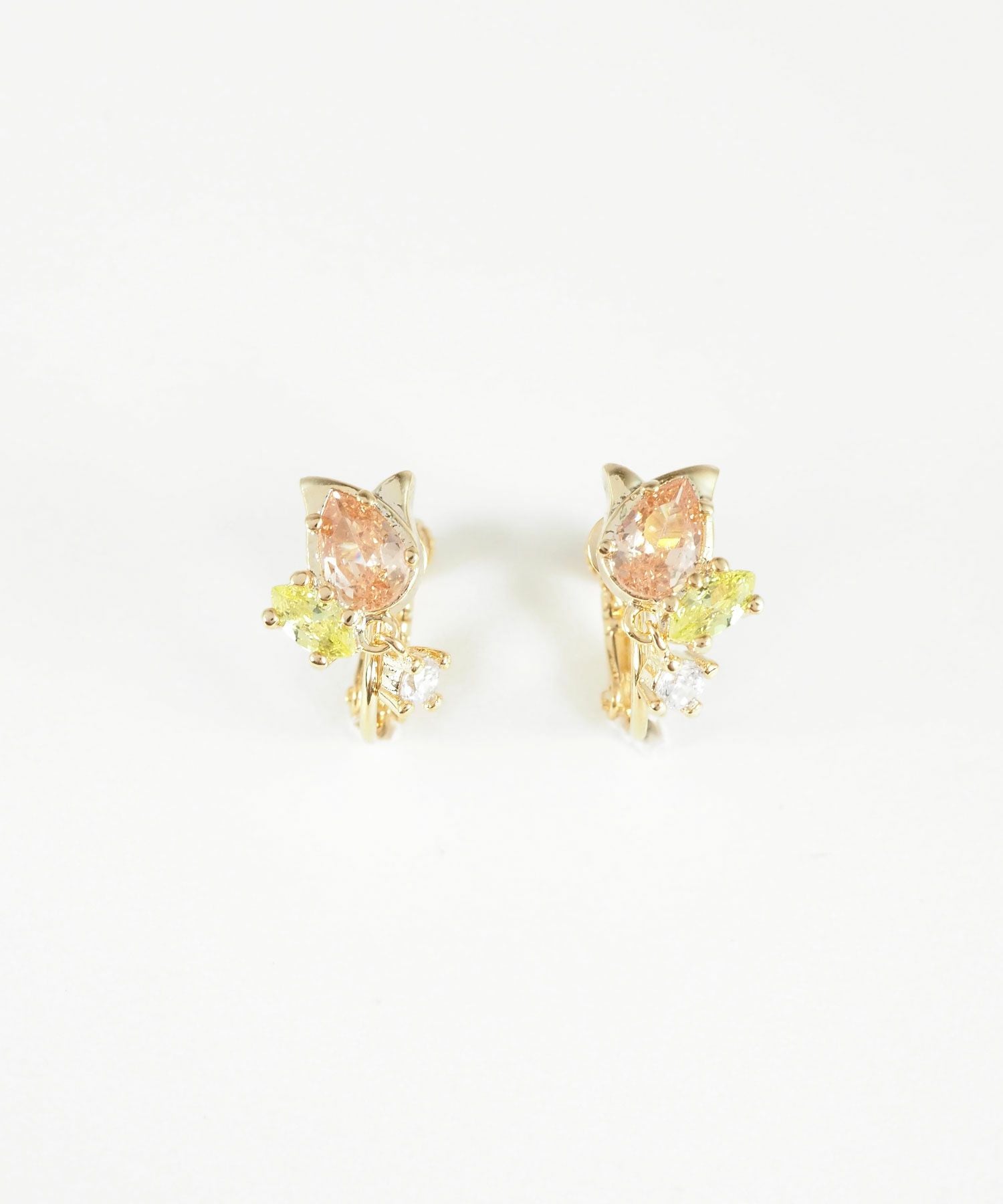 チューリップスイングストーンイヤリング【MUK shady sophy】