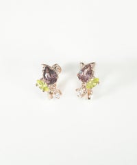 チューリップスイングストーンイヤリング【MUK shady sophy】