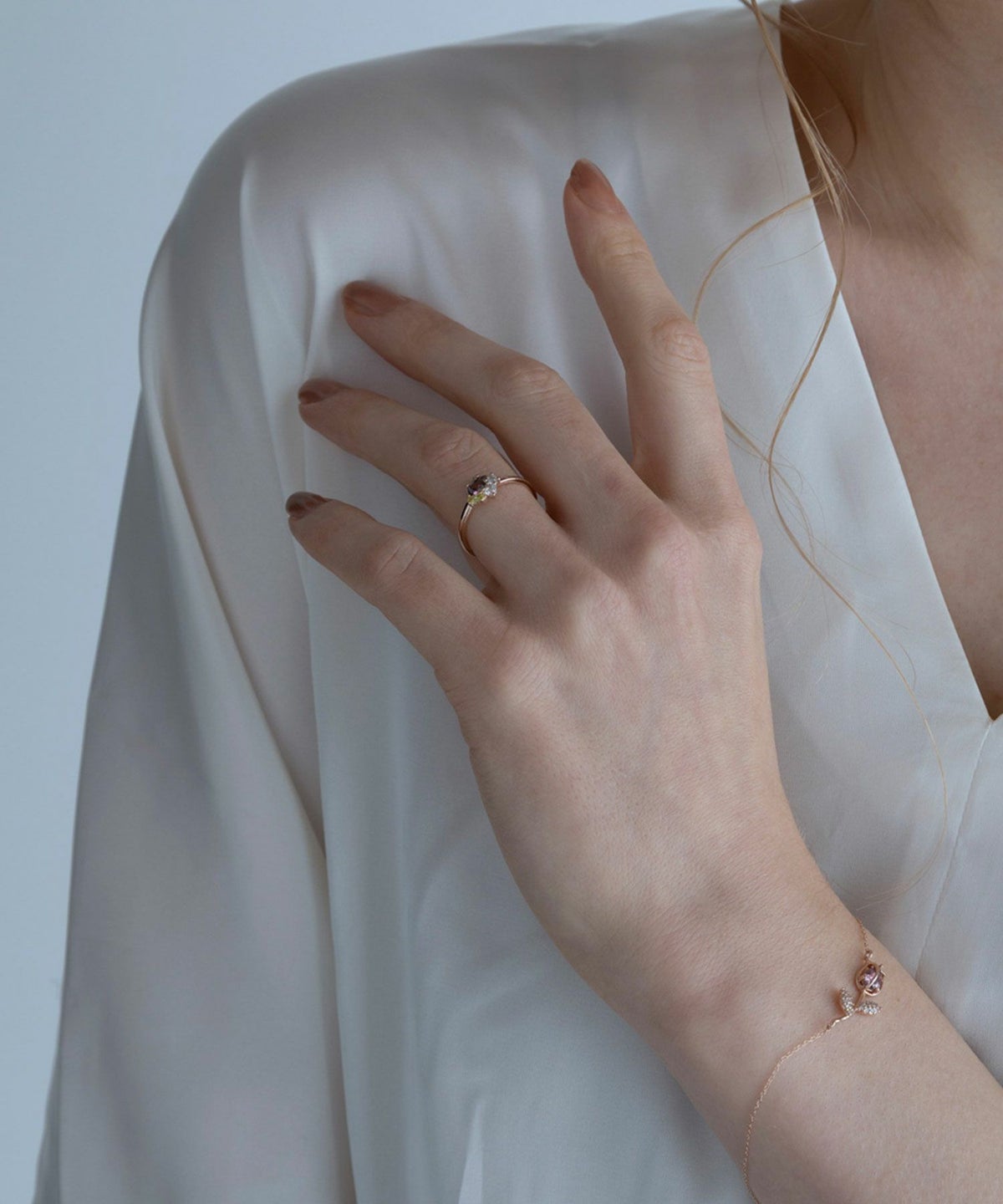 チューリップストーンリング【MUK shady sophy】