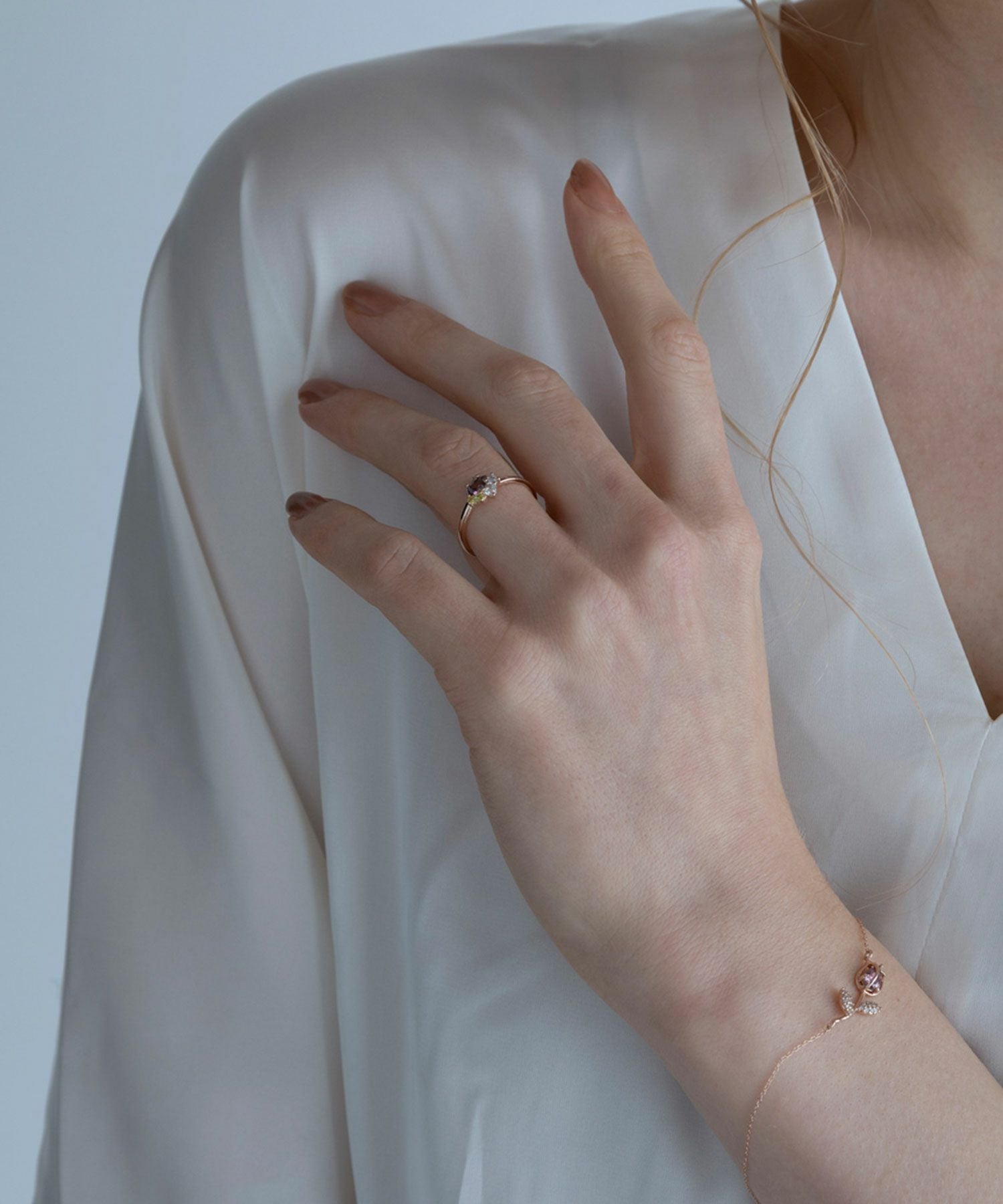 チューリップストーンリング【MUK shady sophy】