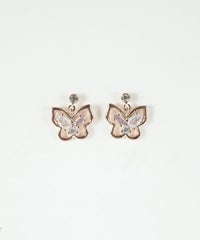 バタフライスイングチタンポストピアス【MUK shady sophy】