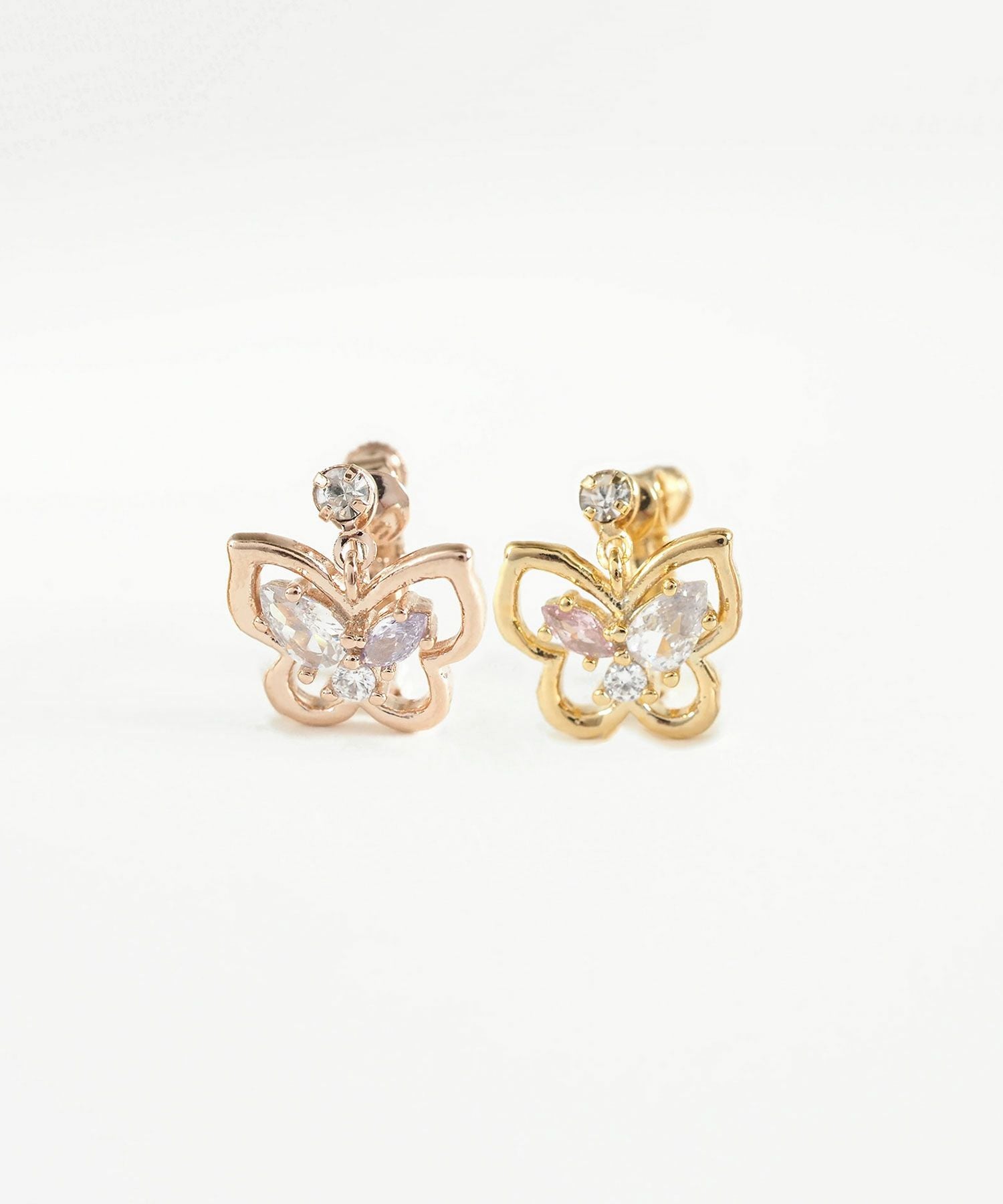 バタフライスイングイヤリング【MUK shady sophy】