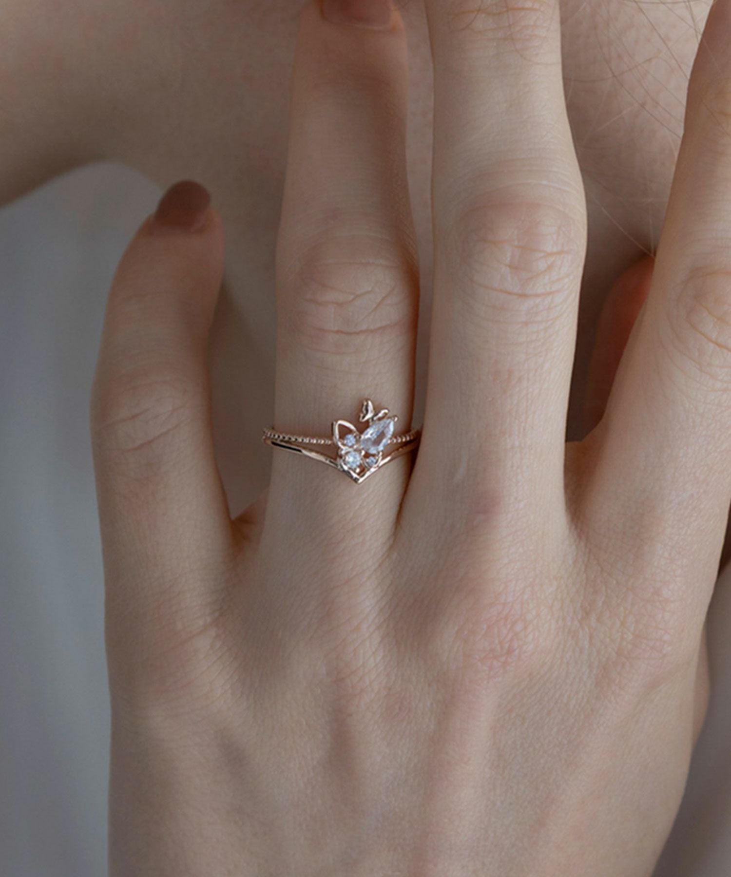 プティバタフライリング【MUK shady sophy】