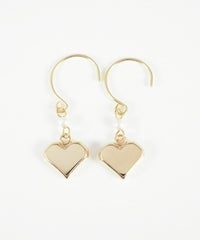 メタルハートフックピアス