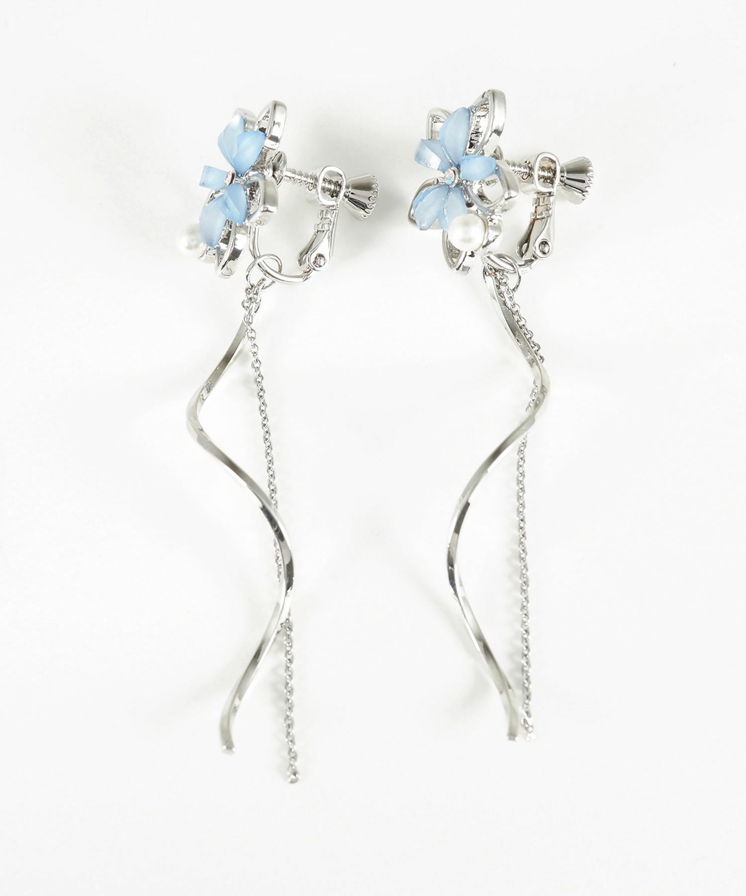 フルールウェーブイヤリング