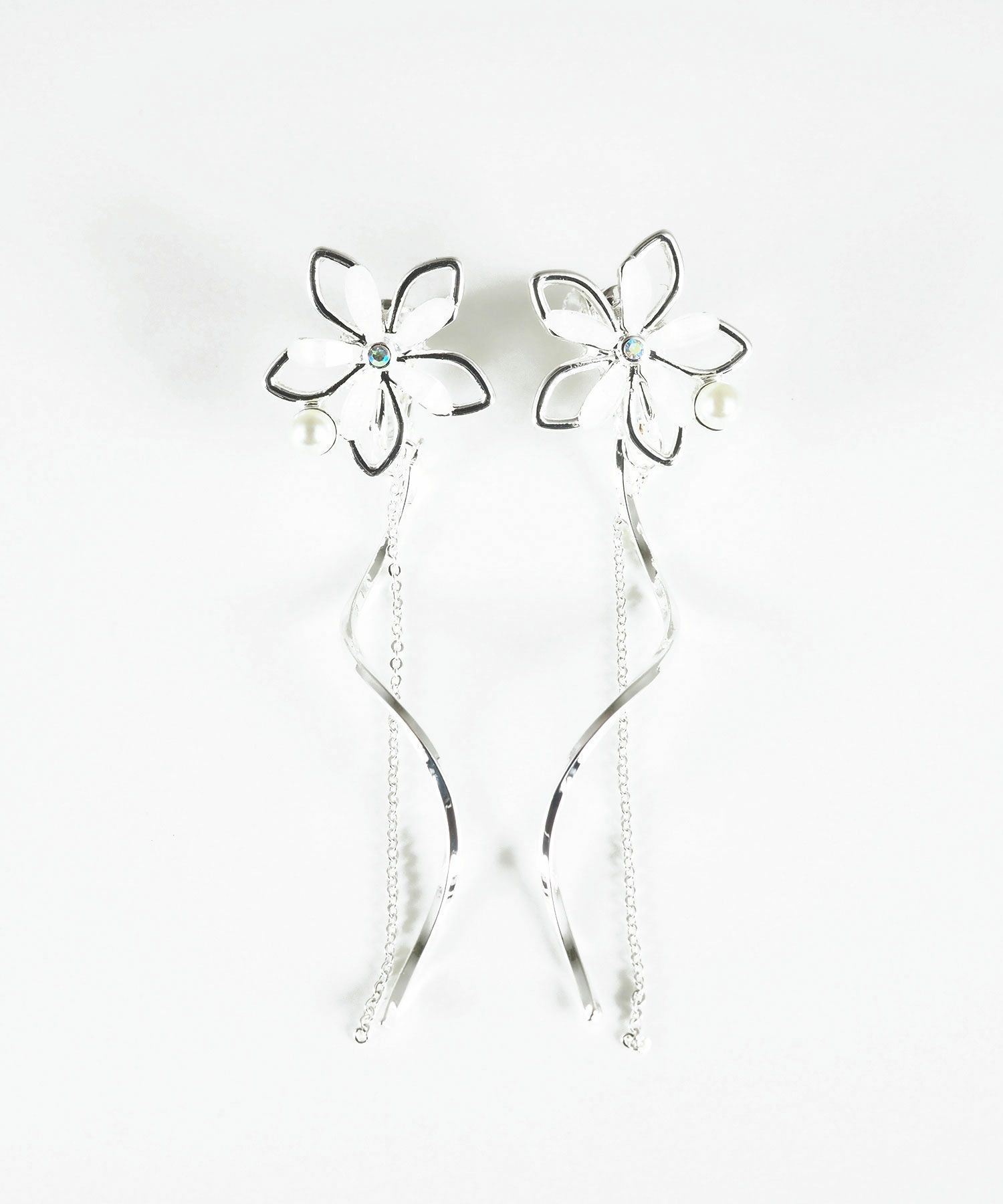 フルールウェーブイヤリング