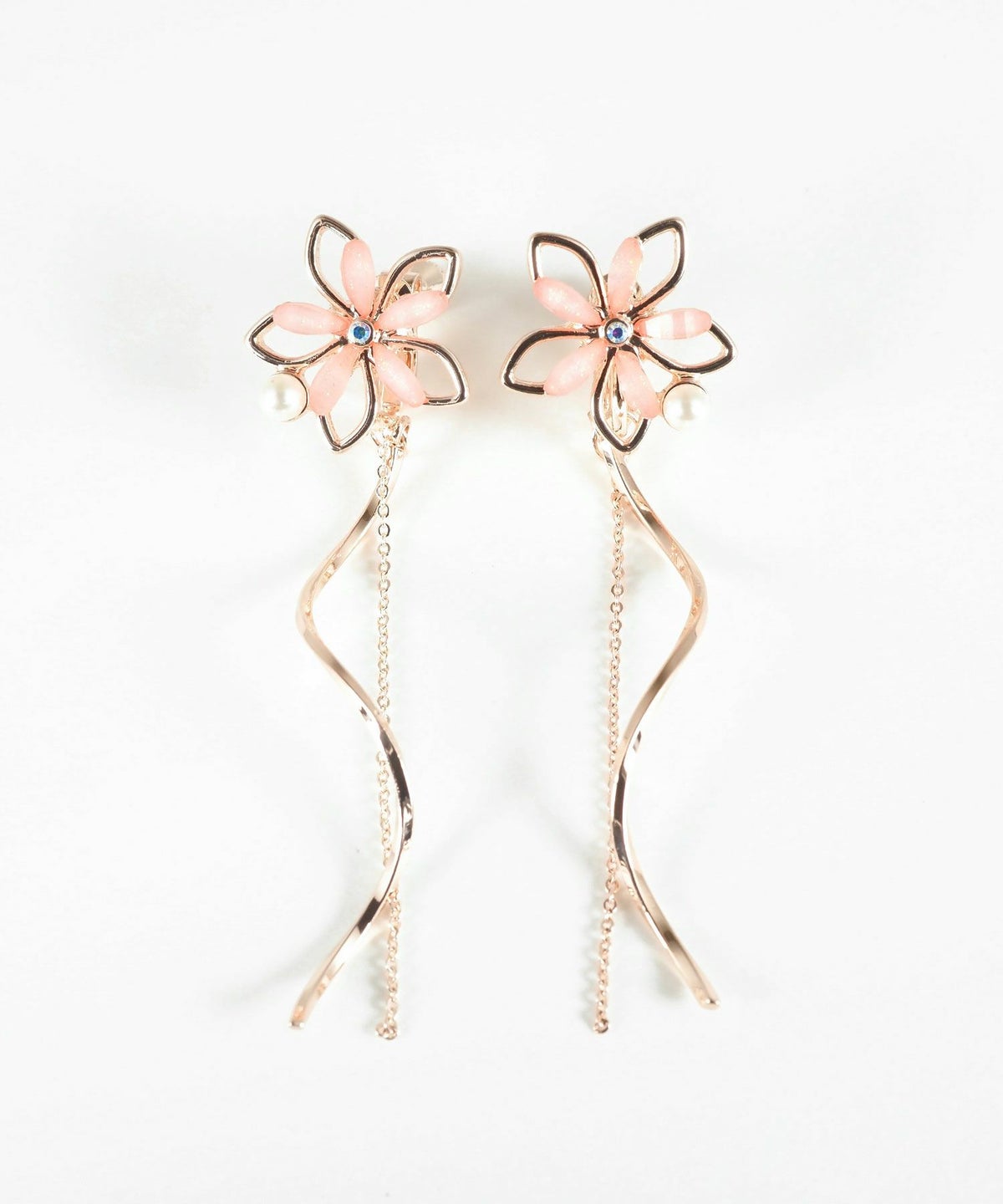 フルールウェーブイヤリング