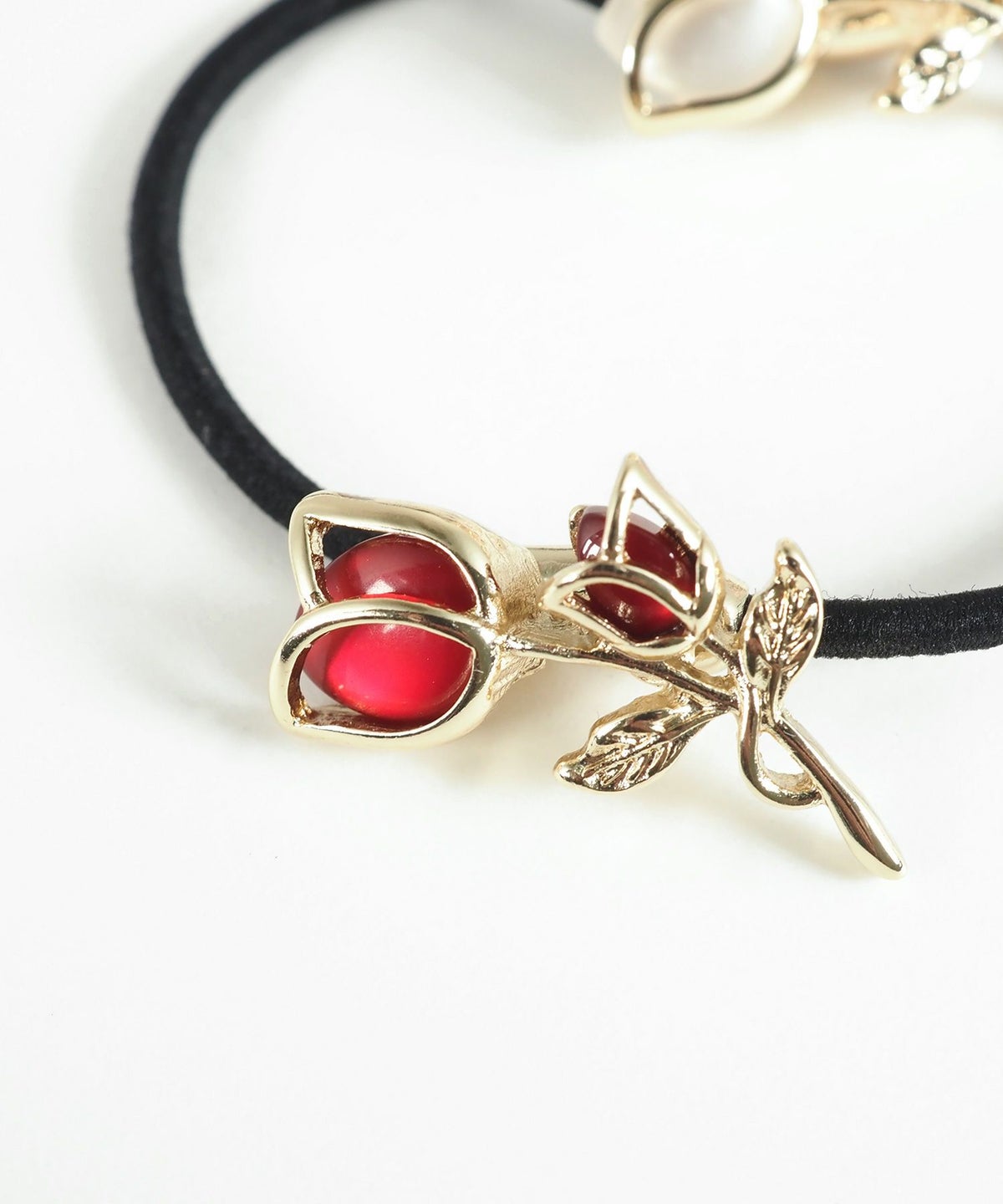 ツインキャッツアイチューリップヘアポニー