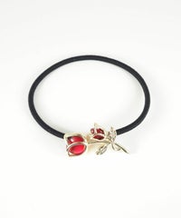 ツインキャッツアイチューリップヘアポニー