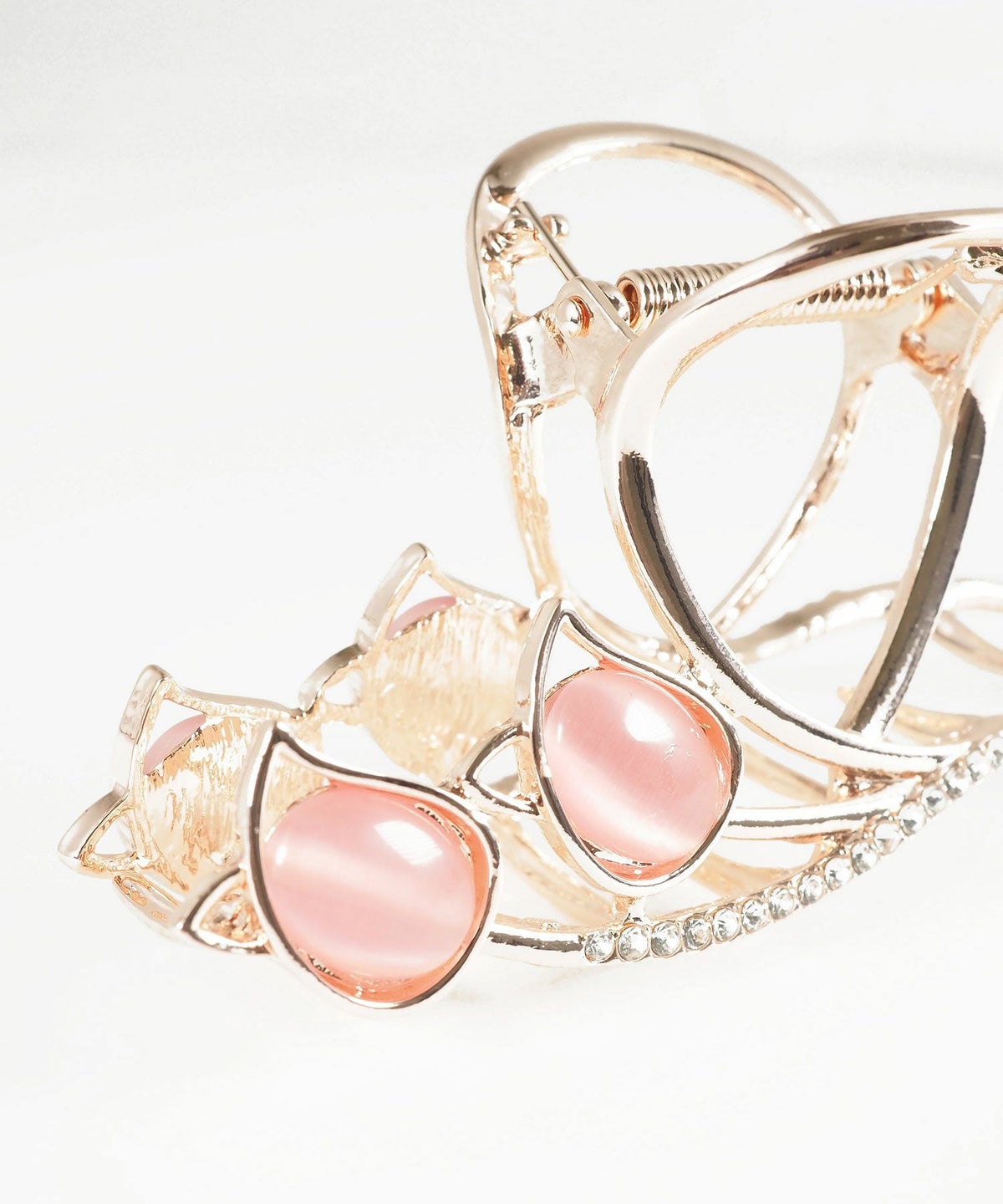 キャッツアイチューリップバンスクリップ