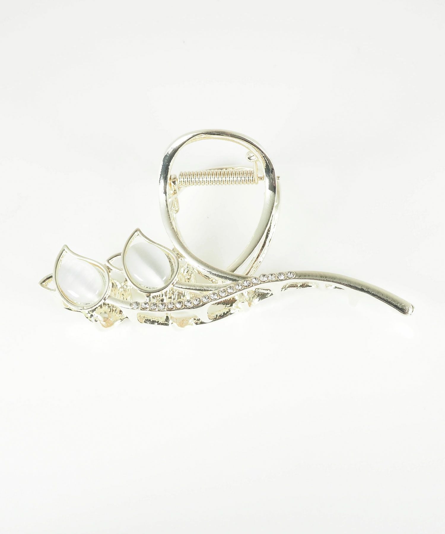 キャッツアイチューリップバンスクリップ