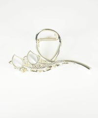 キャッツアイチューリップバンスクリップ