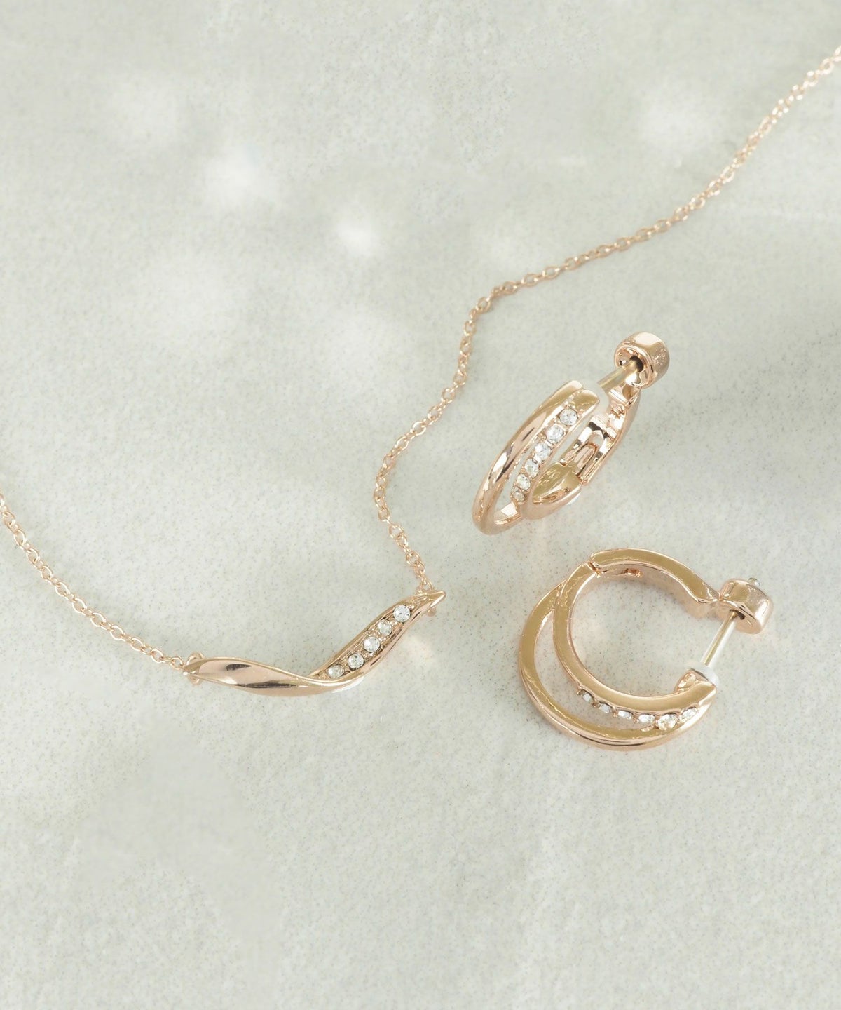 【web限定ギフトセット】ピアス＆ネックレスセットBOX【Lumirise】