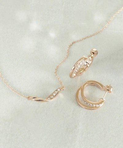 web限定ギフトセット】ピアス＆ネックレスセットBOX【Lumirise 