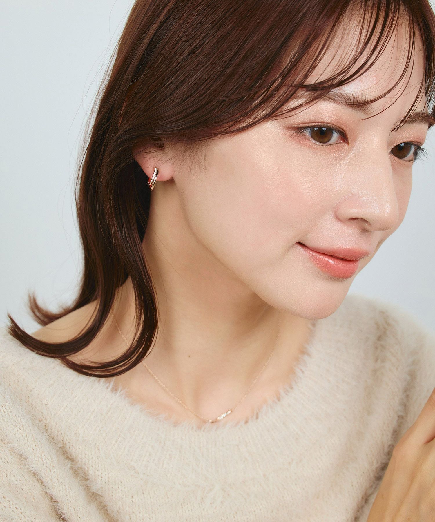 ピアス、ネックレスセット☆ web限定ギフトセット】ピアス＆ネックレスセットBOX【Lumirise