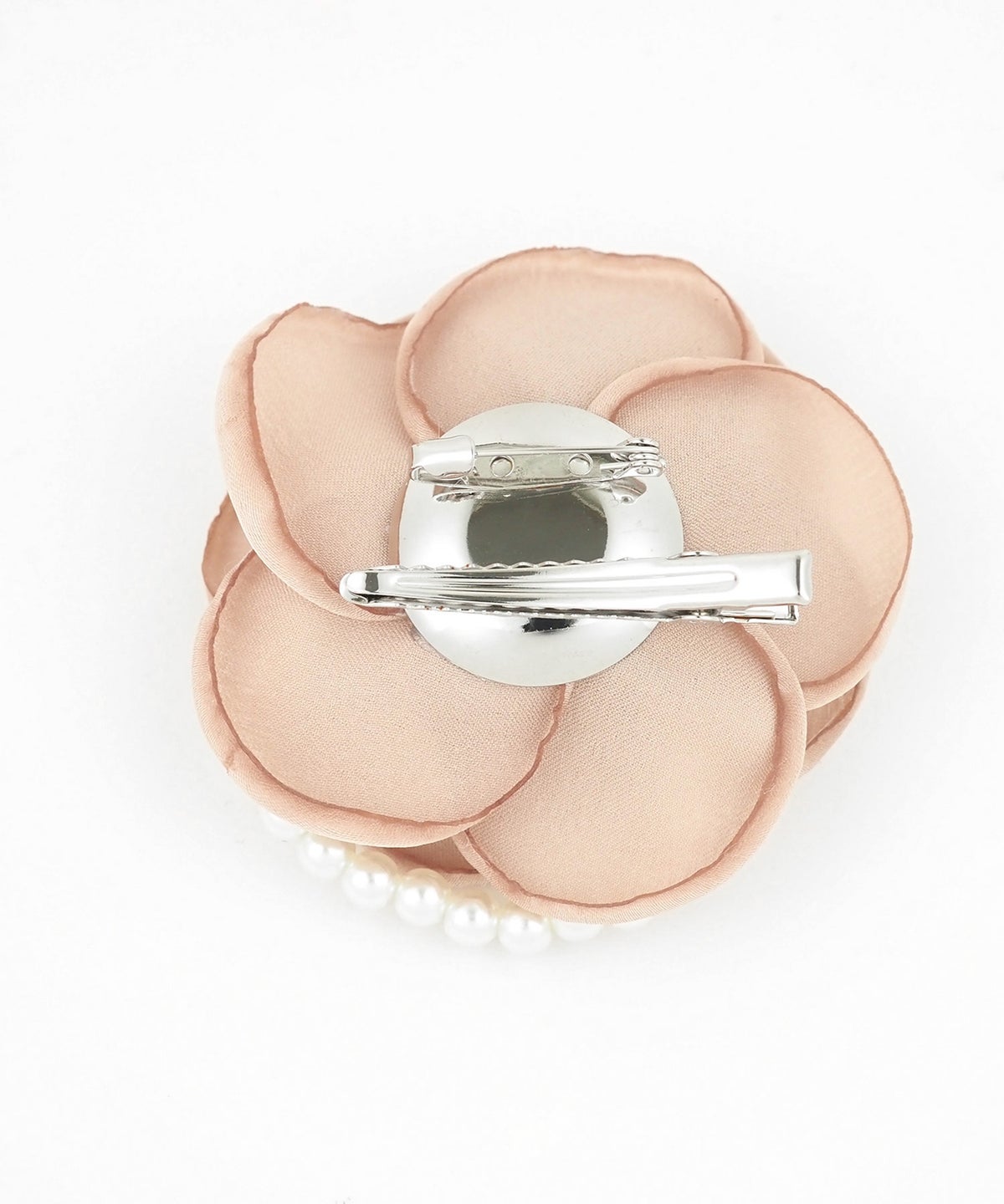パールライン2wayローズコサージュ