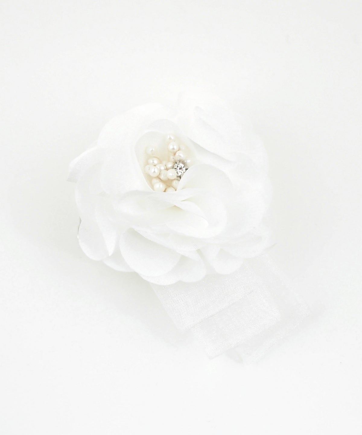 トリプルシアーリボン2wayフラワーコサージュ