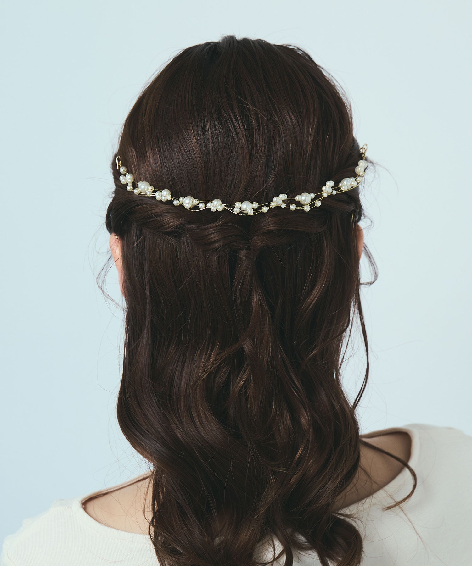 リズミカルパールヘッドドレス