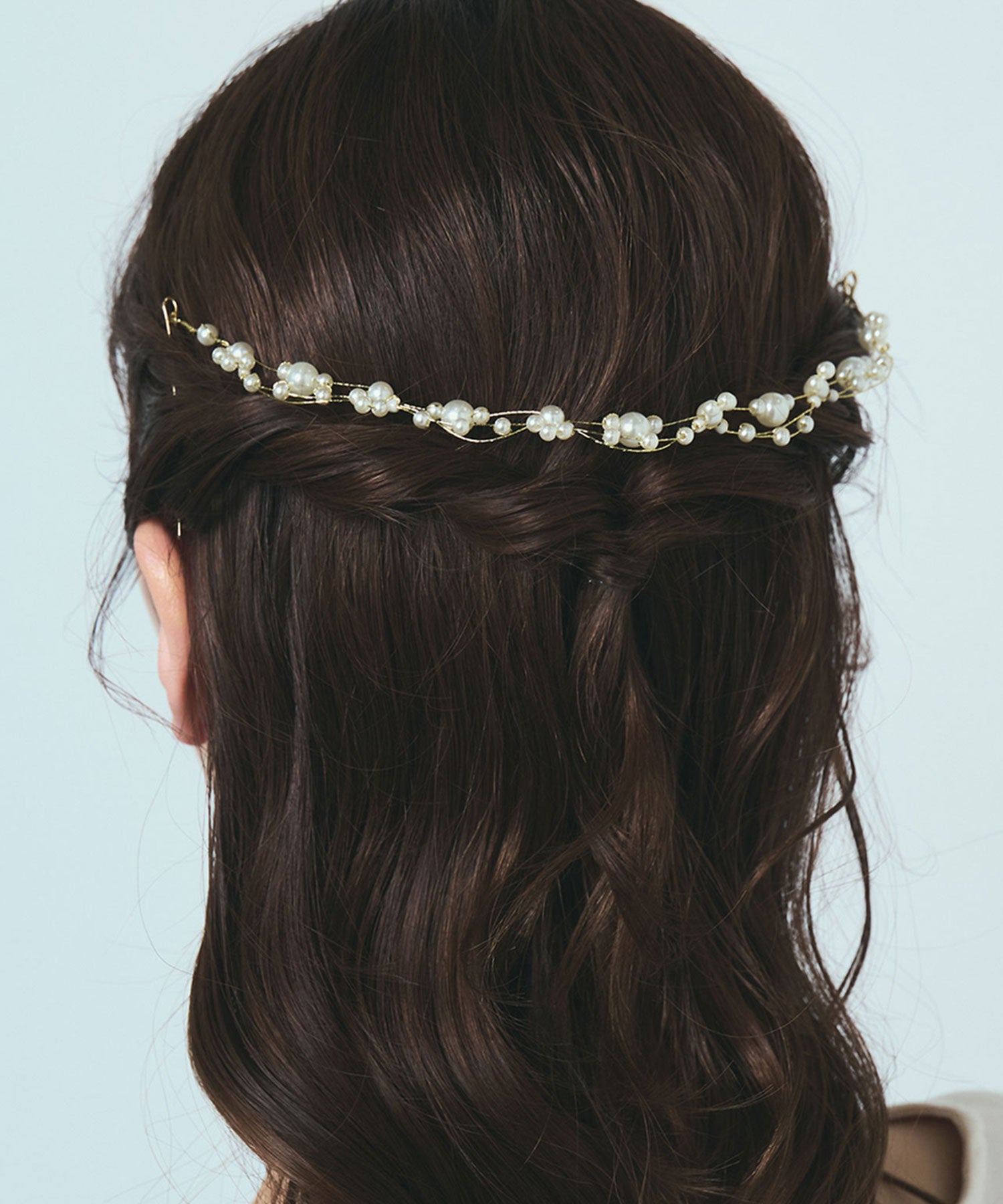 リズミカルパールヘッドドレス