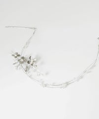 メタルフラワーヘッドドレス