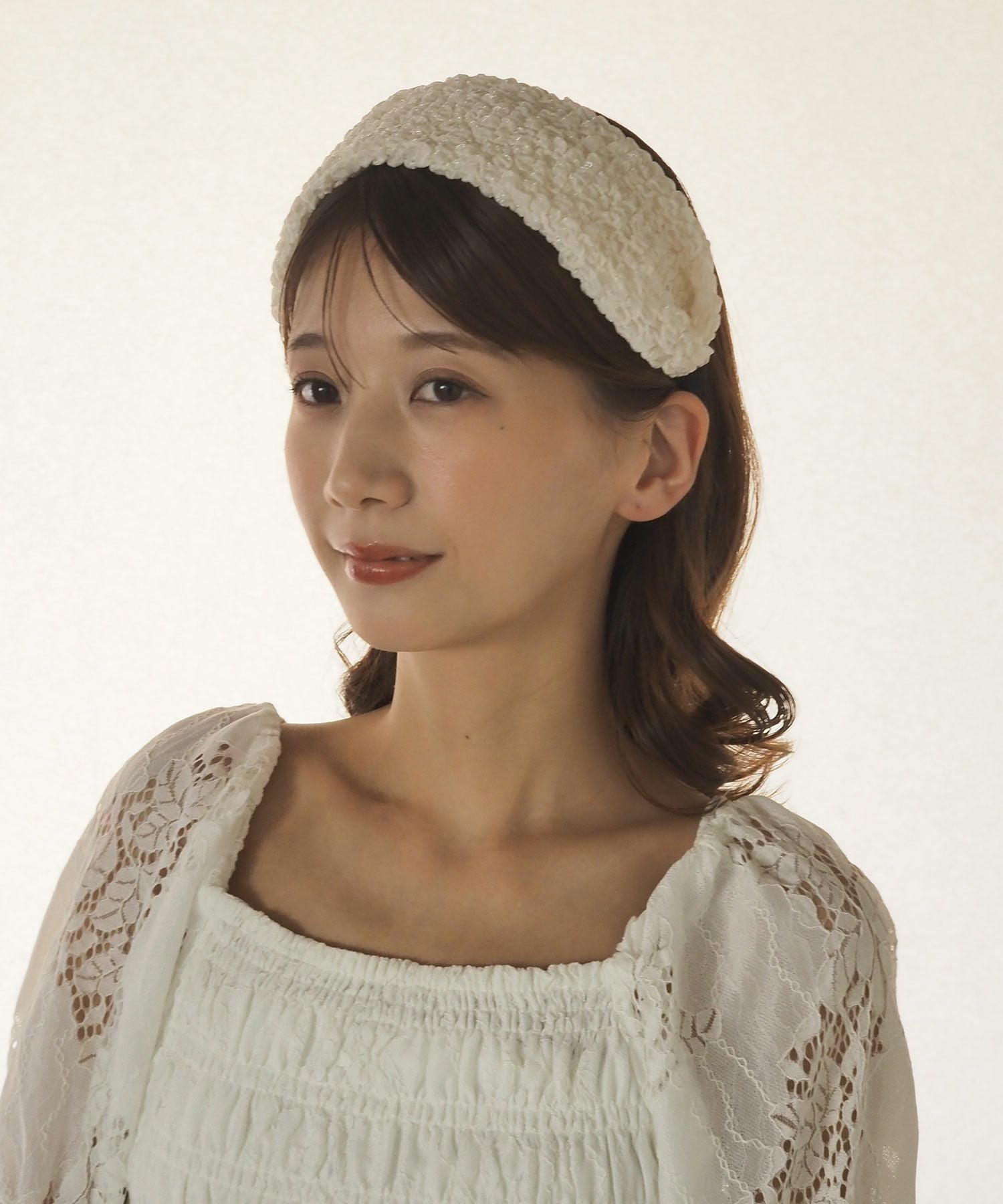 ワイドシフォンカチューシャ