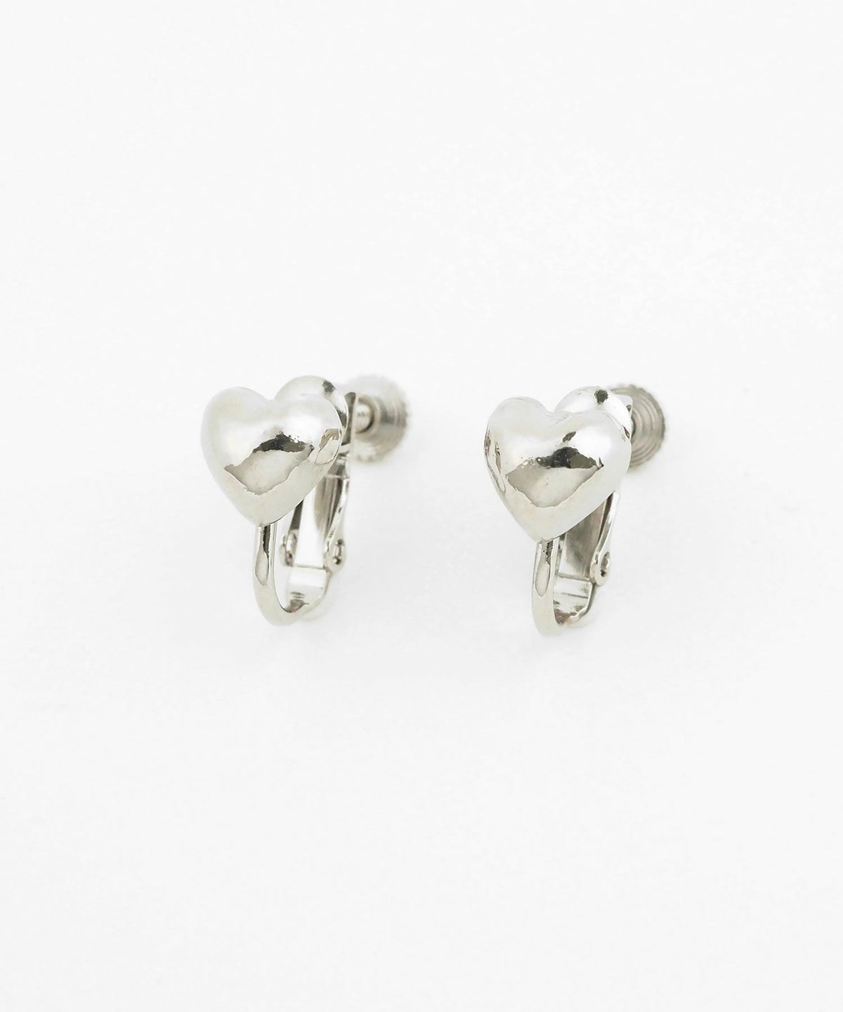 チャビーハートイヤリング