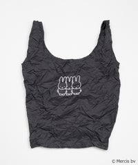 ミッフィー フェイスポケッタブルショッピングバッグ S