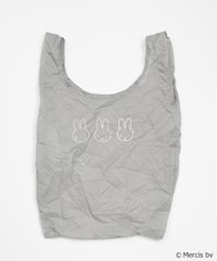 ミッフィー フェイスポケッタブルショッピングバッグ S