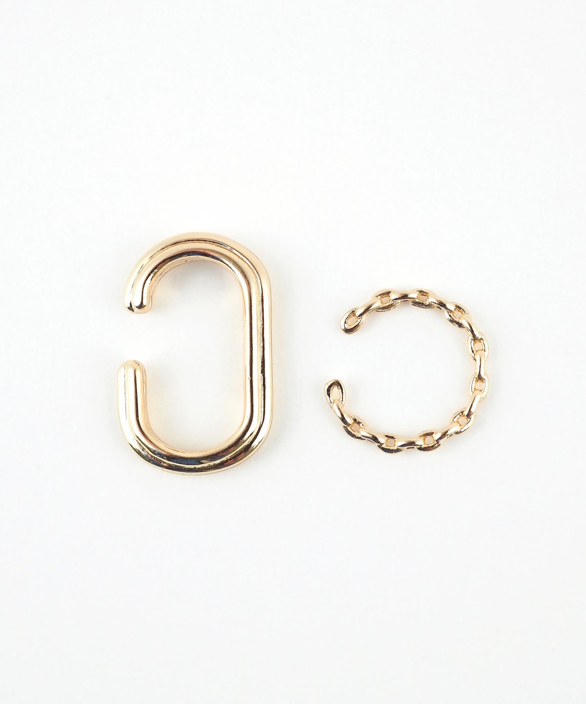 アーバンオーバル×チェーンセットイヤーカフ