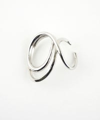 ニュアンスラインダブルループイヤーカフ