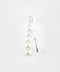 グラデーションパールイヤーカフ