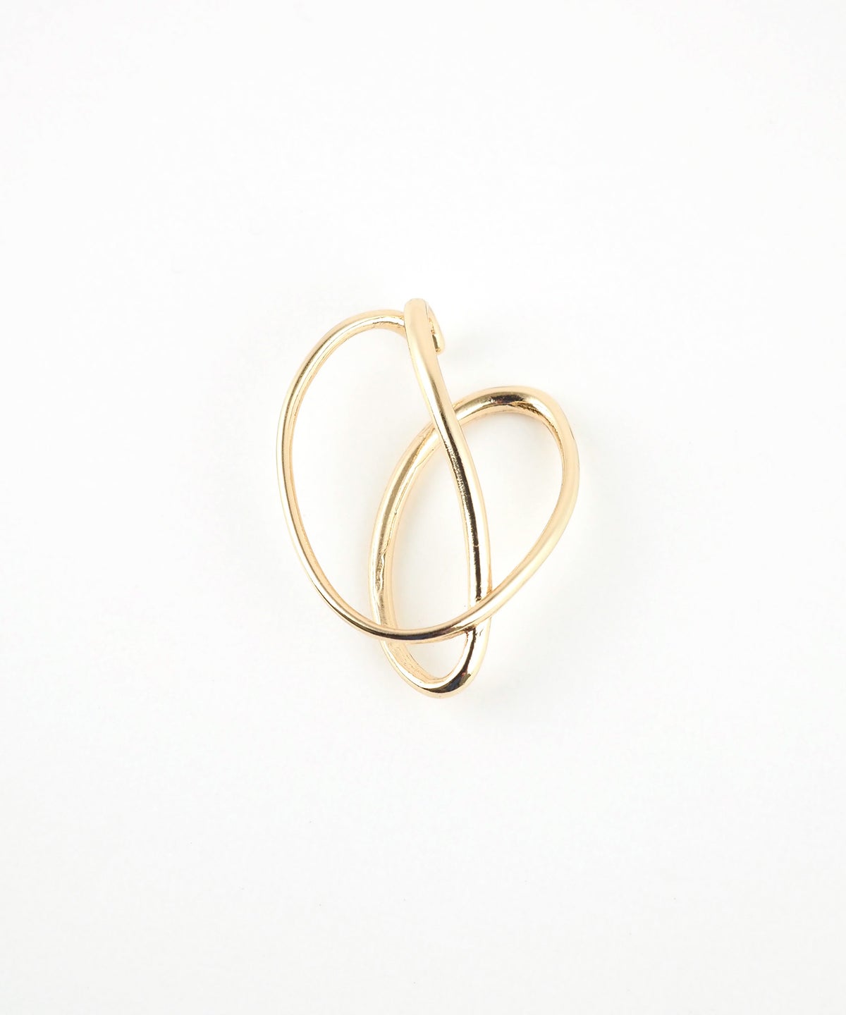 ニュアンスラインエターナルループイヤーカフ