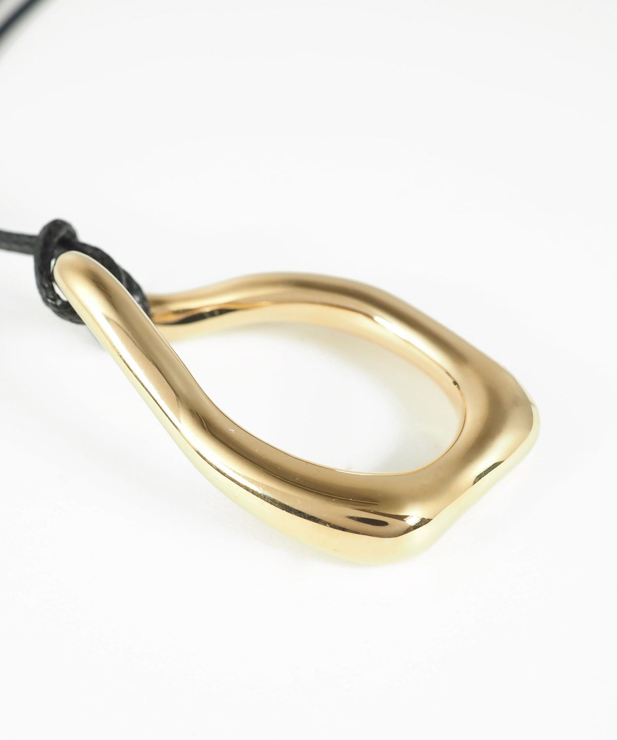 ニュアンスドロップモチーフコードステンレスネックレス【MUK lucenzio】