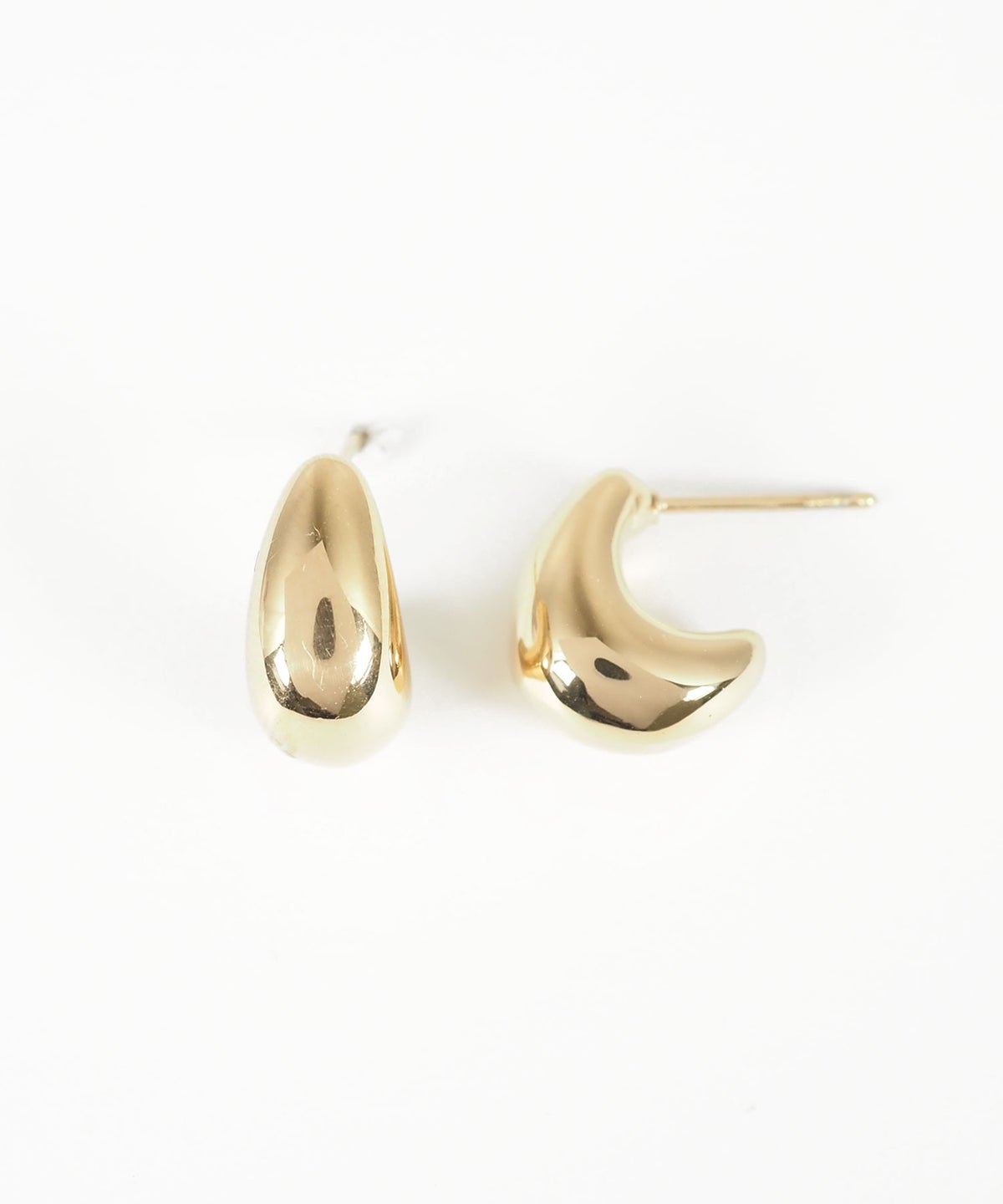 ドロップエッジステンレスポストピアス【MUK lucenzio】