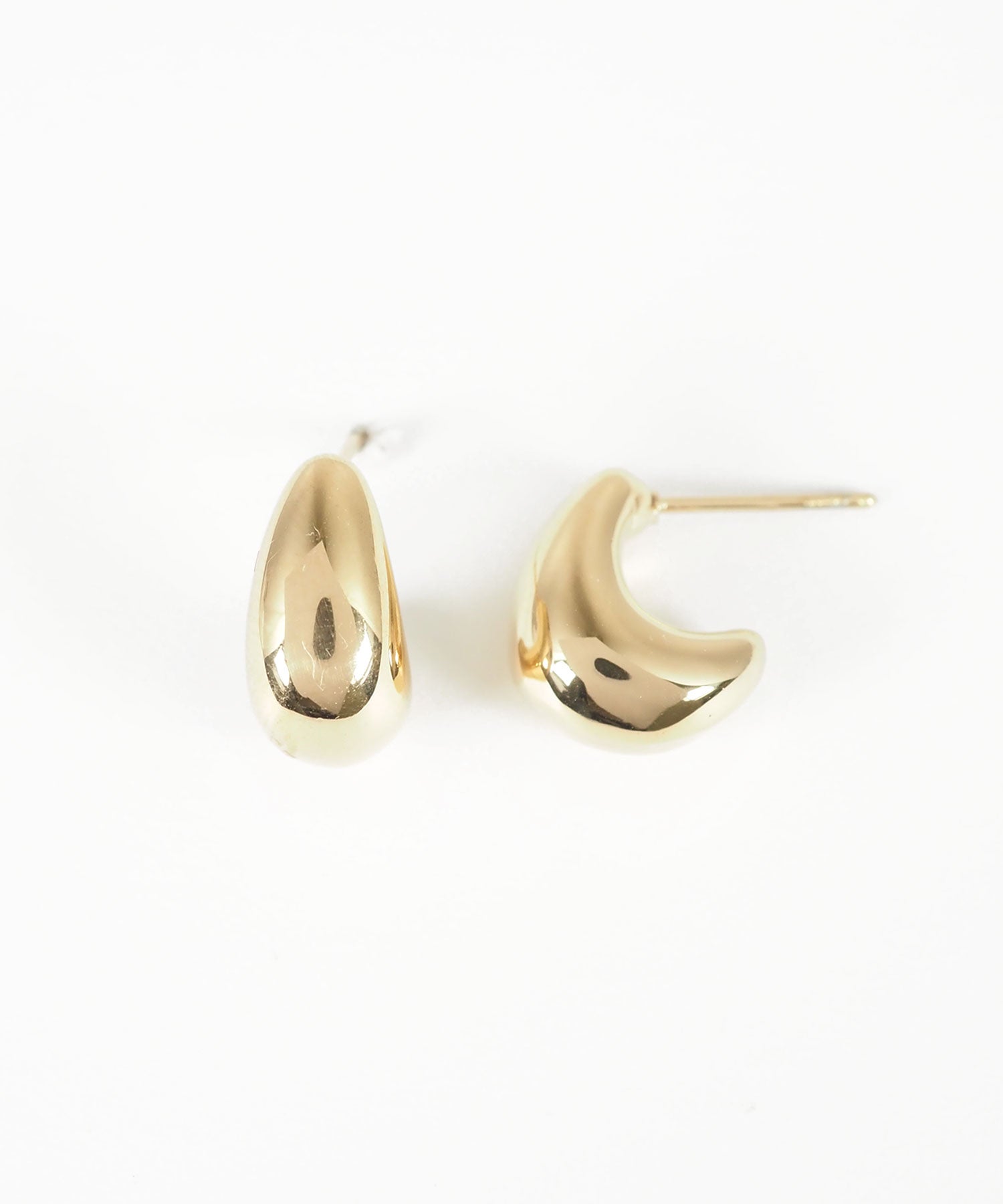 ドロップエッジステンレスポストピアス【MUK lucenzio】