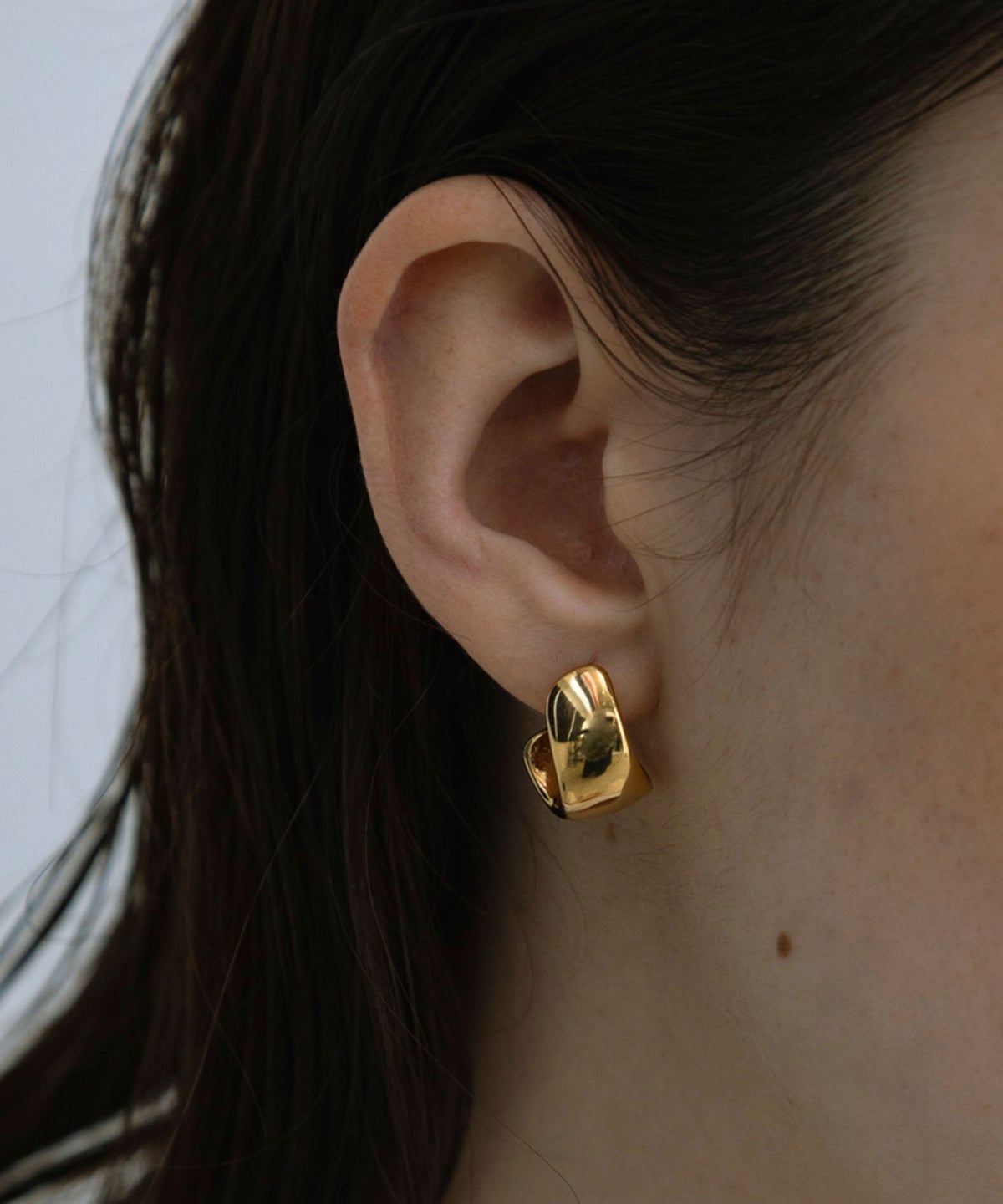 メタルスワールステンレスポストピアス【MUK lucenzio】