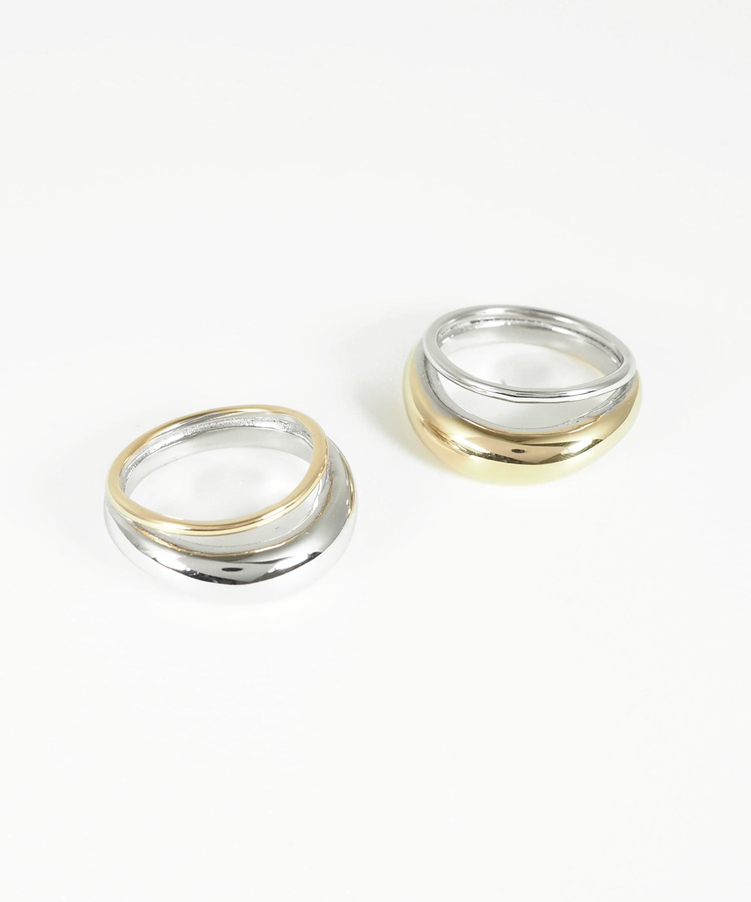 プランプダブルラインステンレスリング【MUK lucenzio】