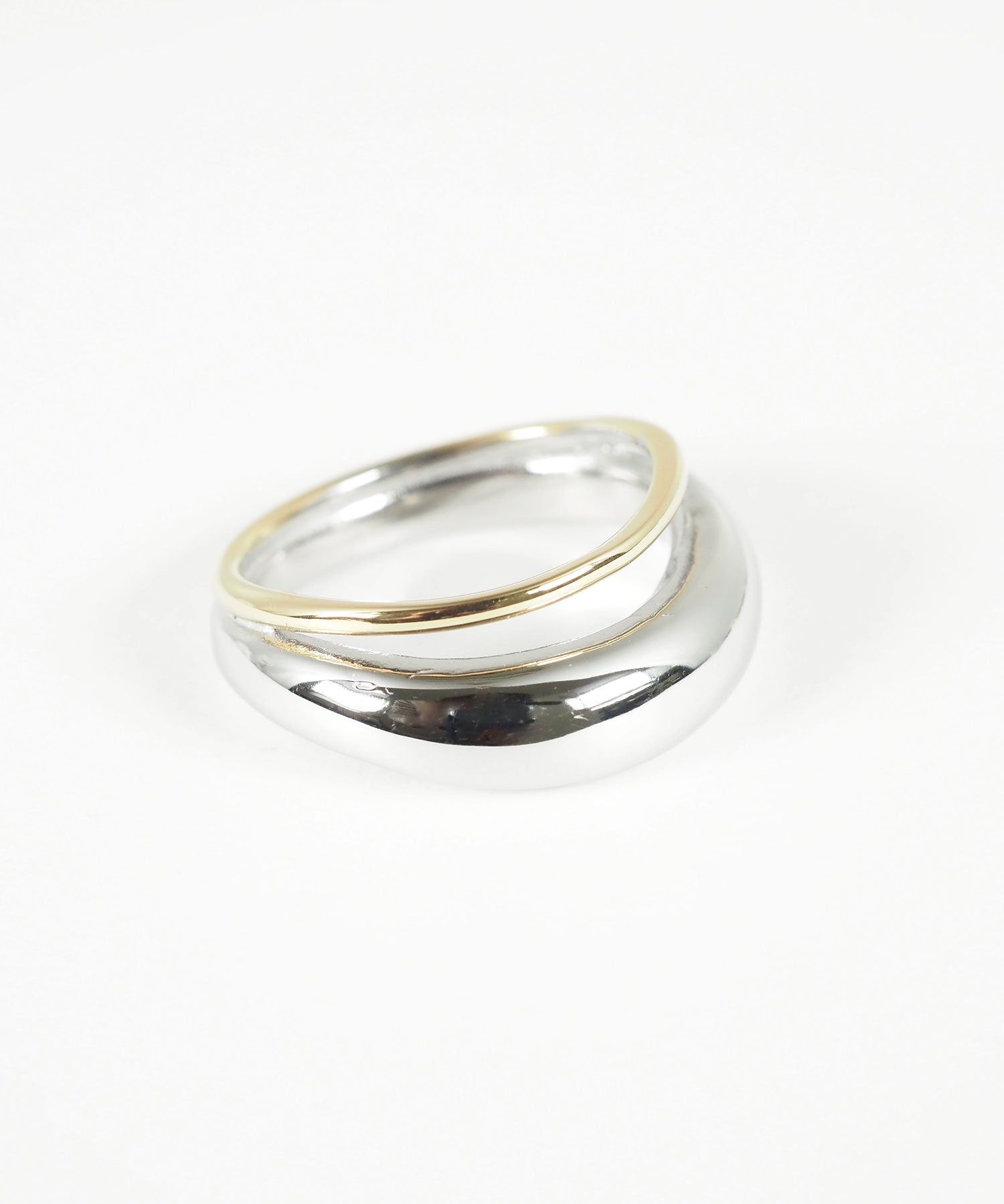 プランプダブルラインステンレスリング【MUK lucenzio】