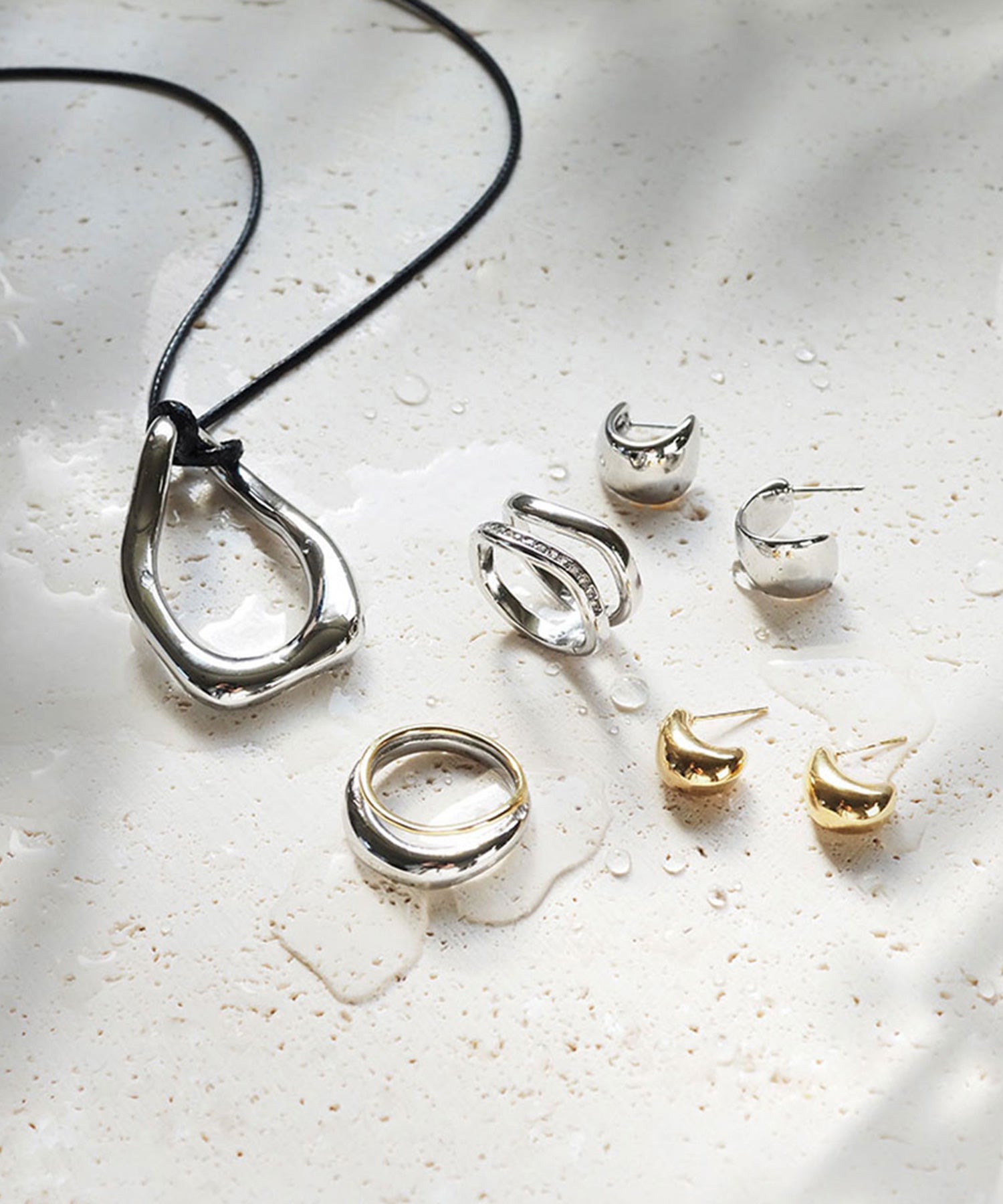 プランプダブルラインステンレスリング【MUK lucenzio】