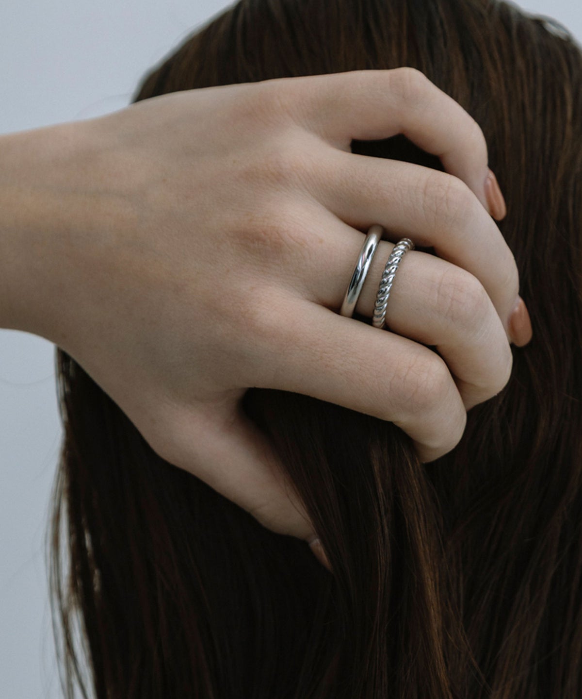 ロープダブルラインステンレスリング【MUK lucenzio】