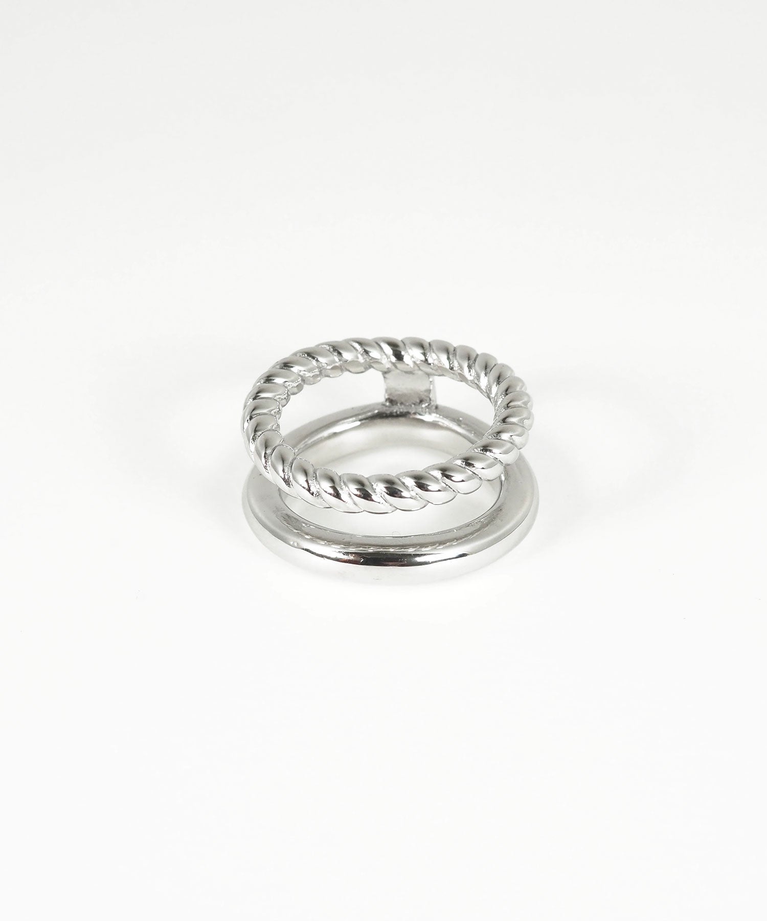 ロープダブルラインステンレスリング【MUK lucenzio】