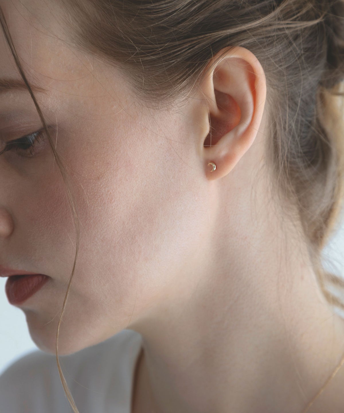 【web限定】[K10]クレセントフェリスピアス