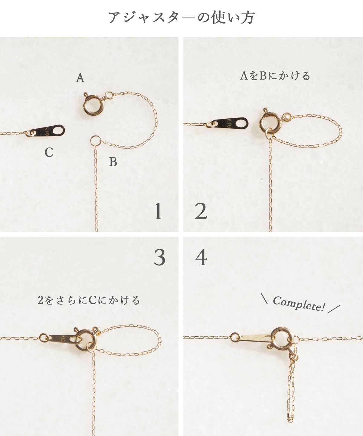 【web限定】[K10]プレシャスホースシューダイヤモンドプチペンダント