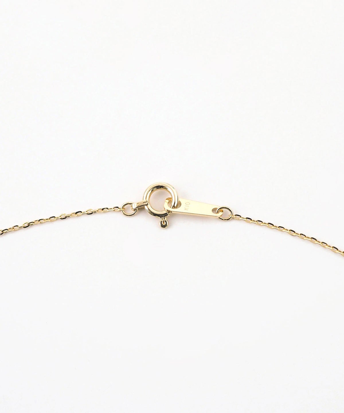 【web限定】[K10]アーバンパヴェホースシューダイヤモンドプチペンダント